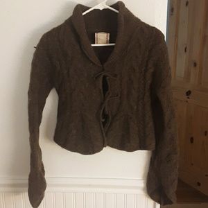 Mira Flores Alpaca Knit Cardigan